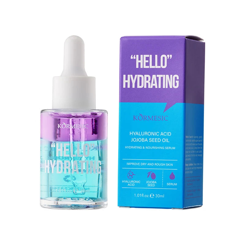 Hyaluronic acid face essential oil anti-wrinkle hydrating serum