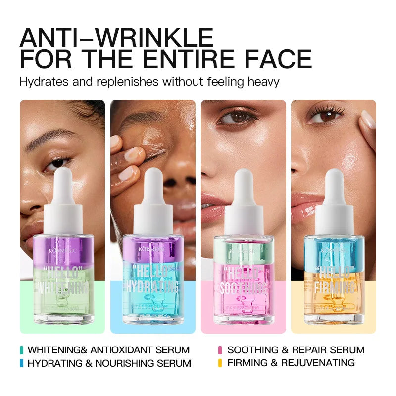 Hyaluronic acid face essential oil anti-wrinkle hydrating serum