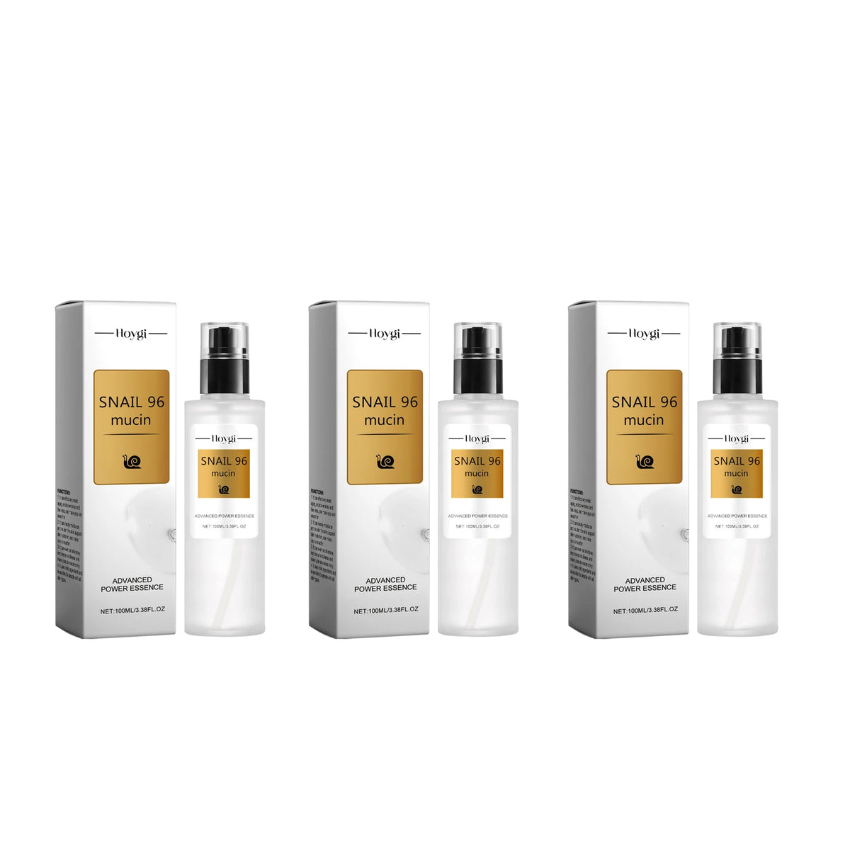 Snail mucin 96% face serum hydrating anti-aging Korean skincare