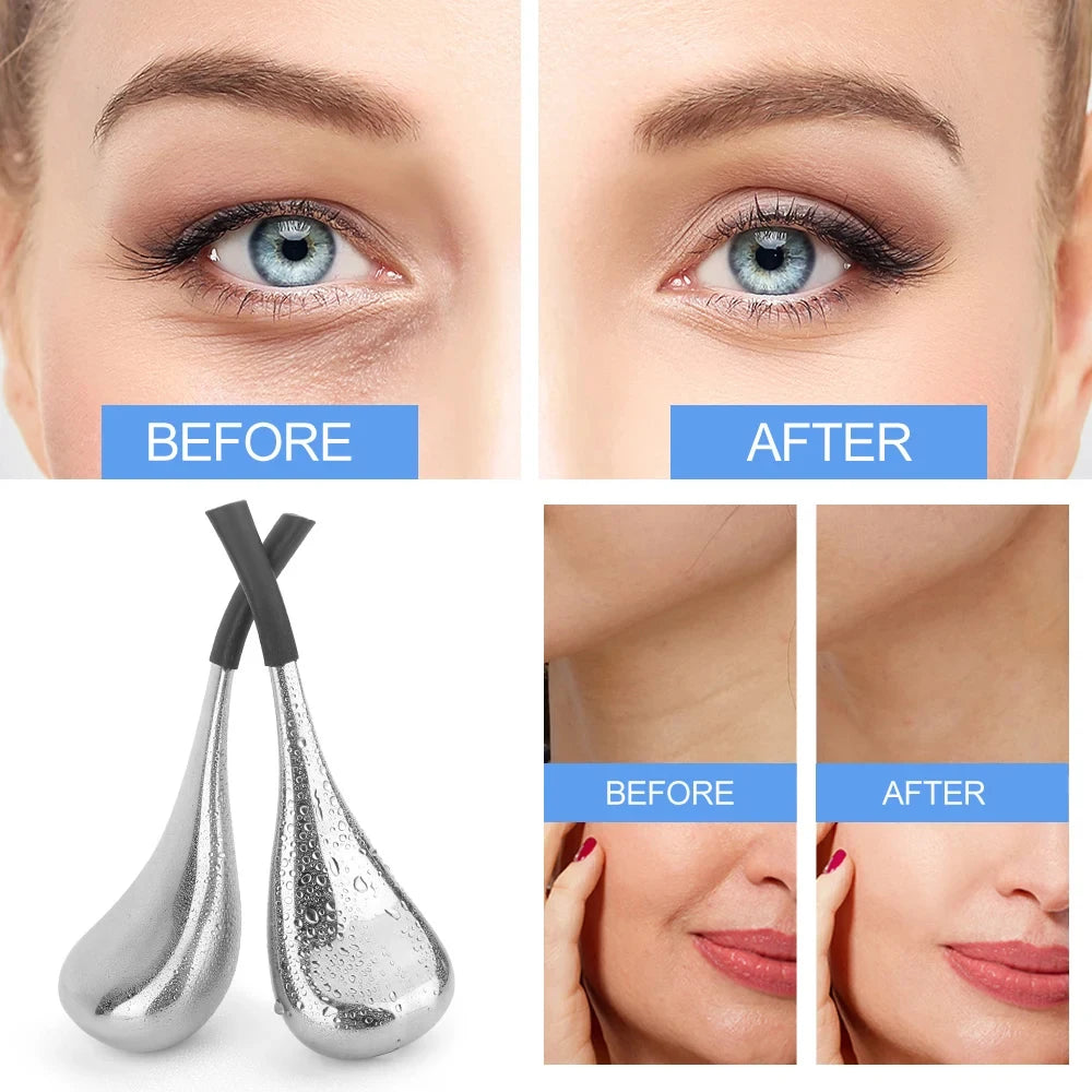 Ice globe cryo sticks face and eye depuffing cold therapy tool