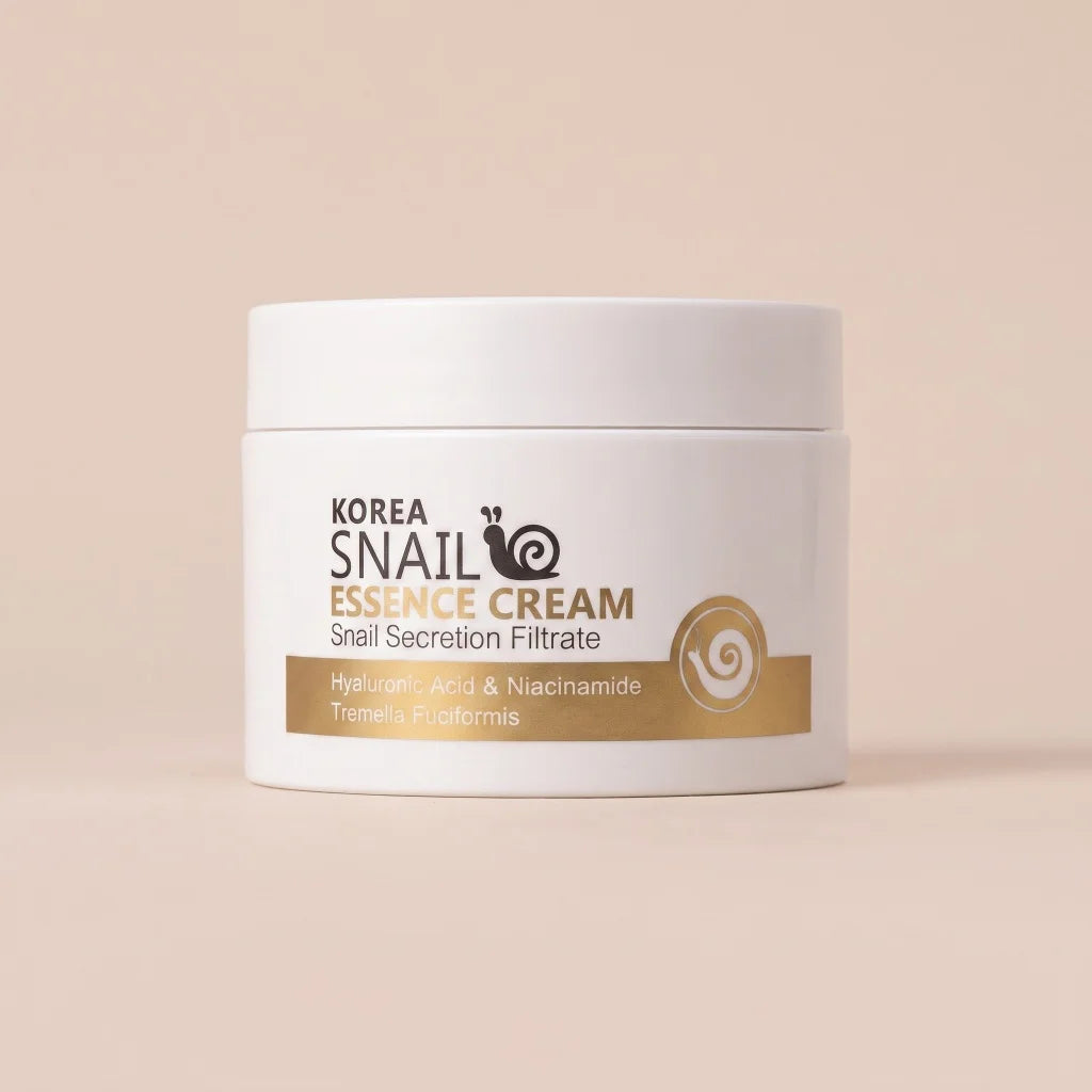 Snail essence cream with niacinamide brightening moisturizer