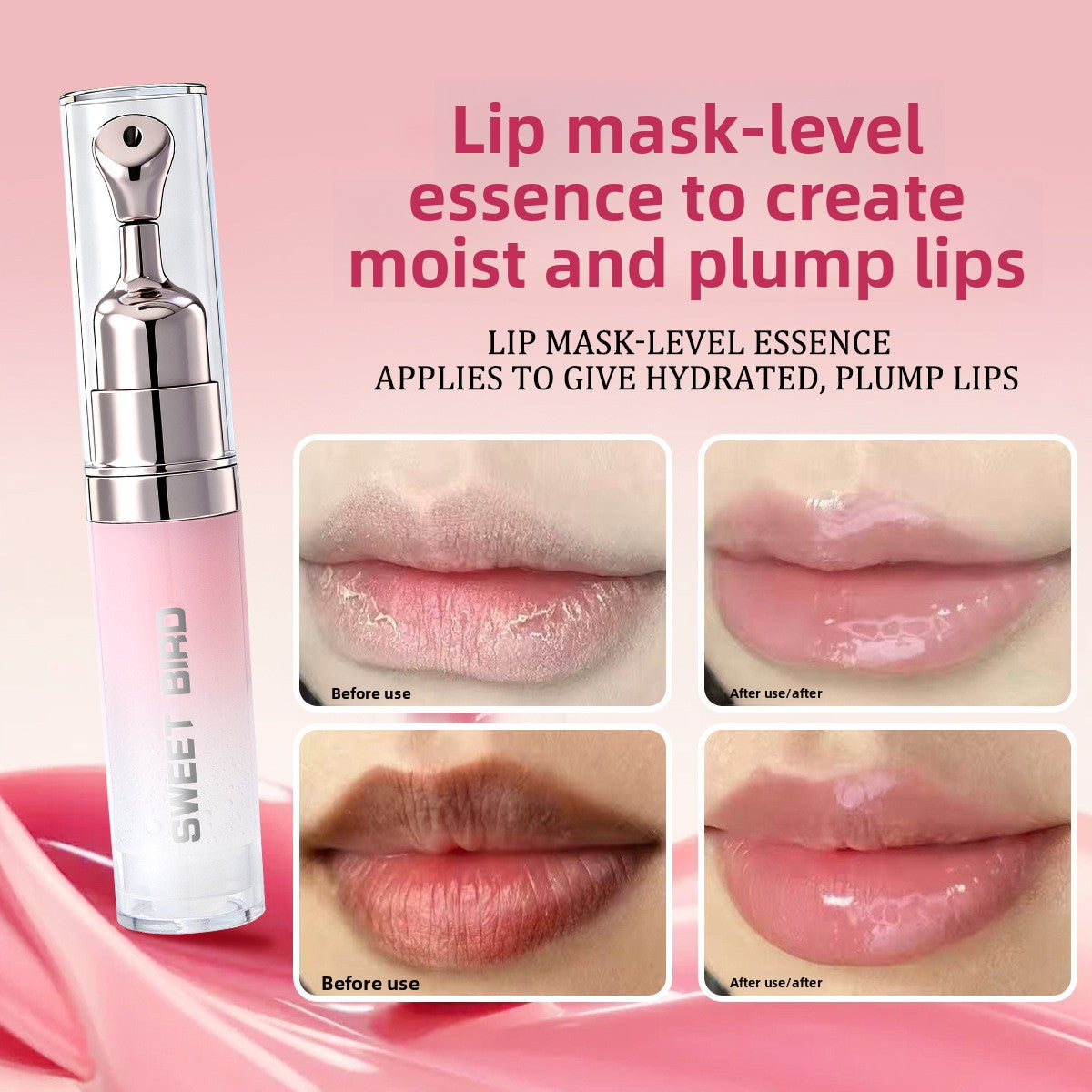 Sweet Bird Hydrating Lip Gloss with Mirror Shine