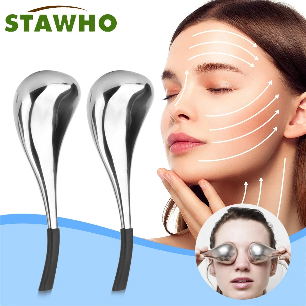 Ice globe cryo sticks face and eye depuffing cold therapy tool