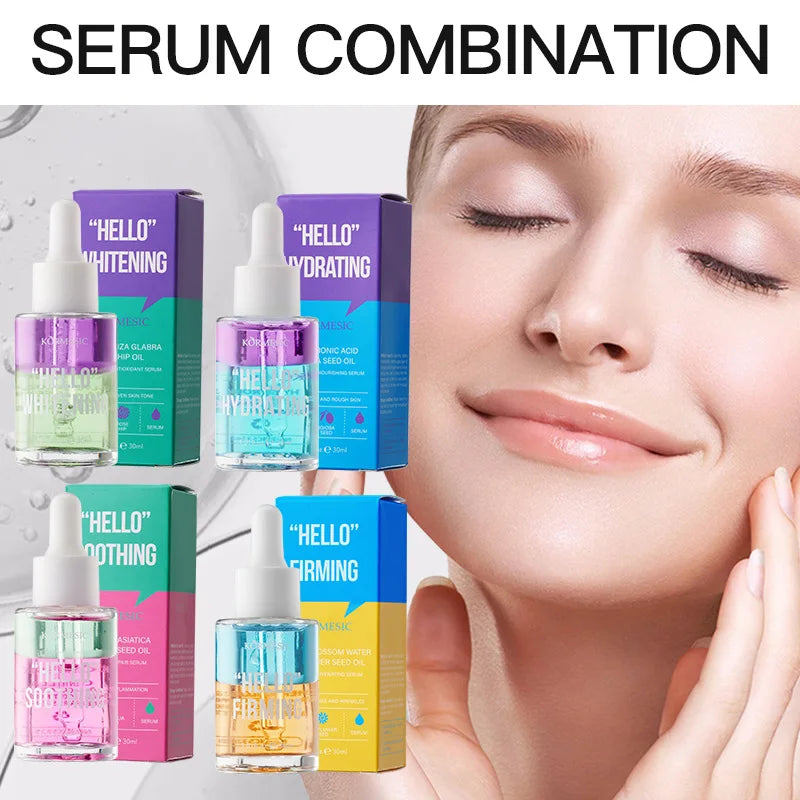 Hyaluronic acid face essential oil anti-wrinkle hydrating serum