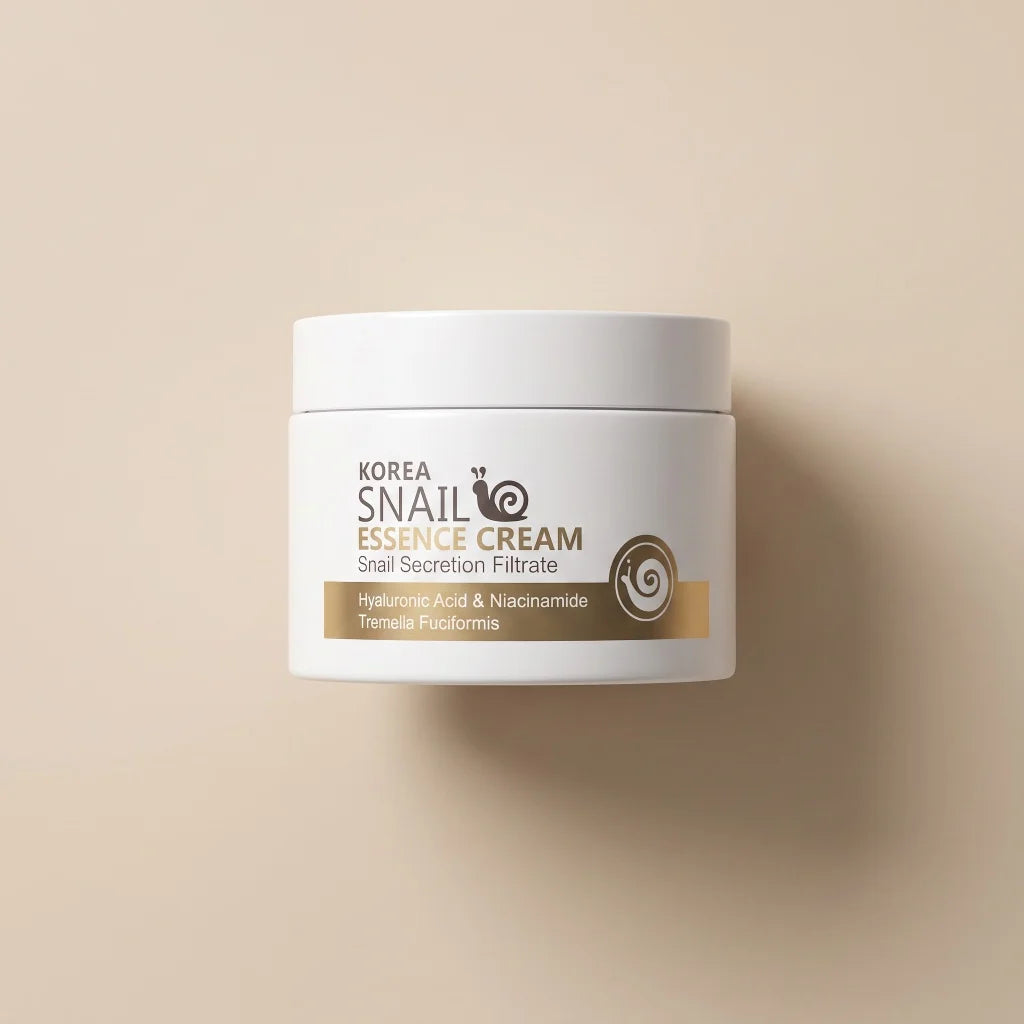 Snail essence cream with niacinamide brightening moisturizer