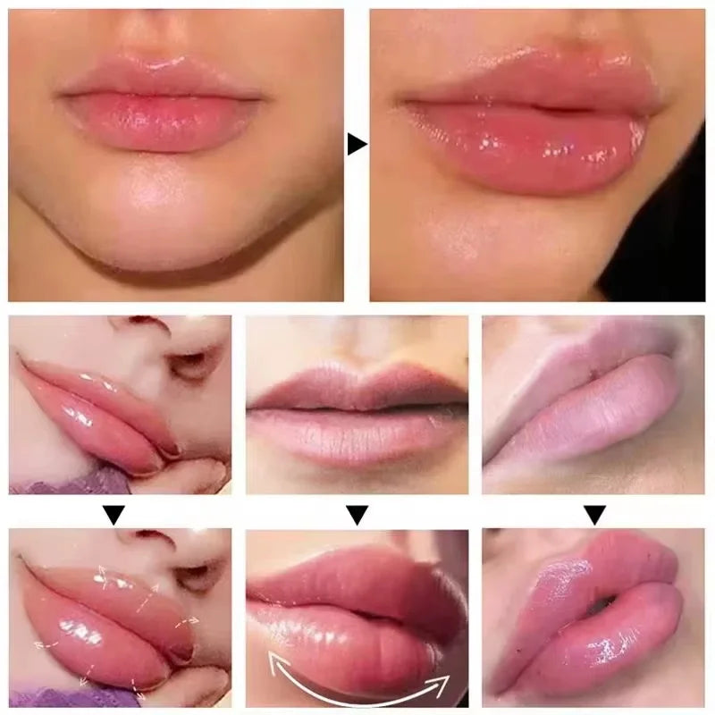 Lip plumping essential oil clear gloss hydrating volume treatment