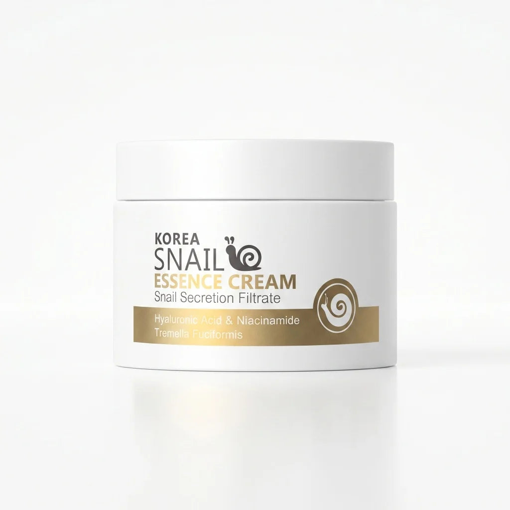 Snail essence cream with niacinamide brightening moisturizer