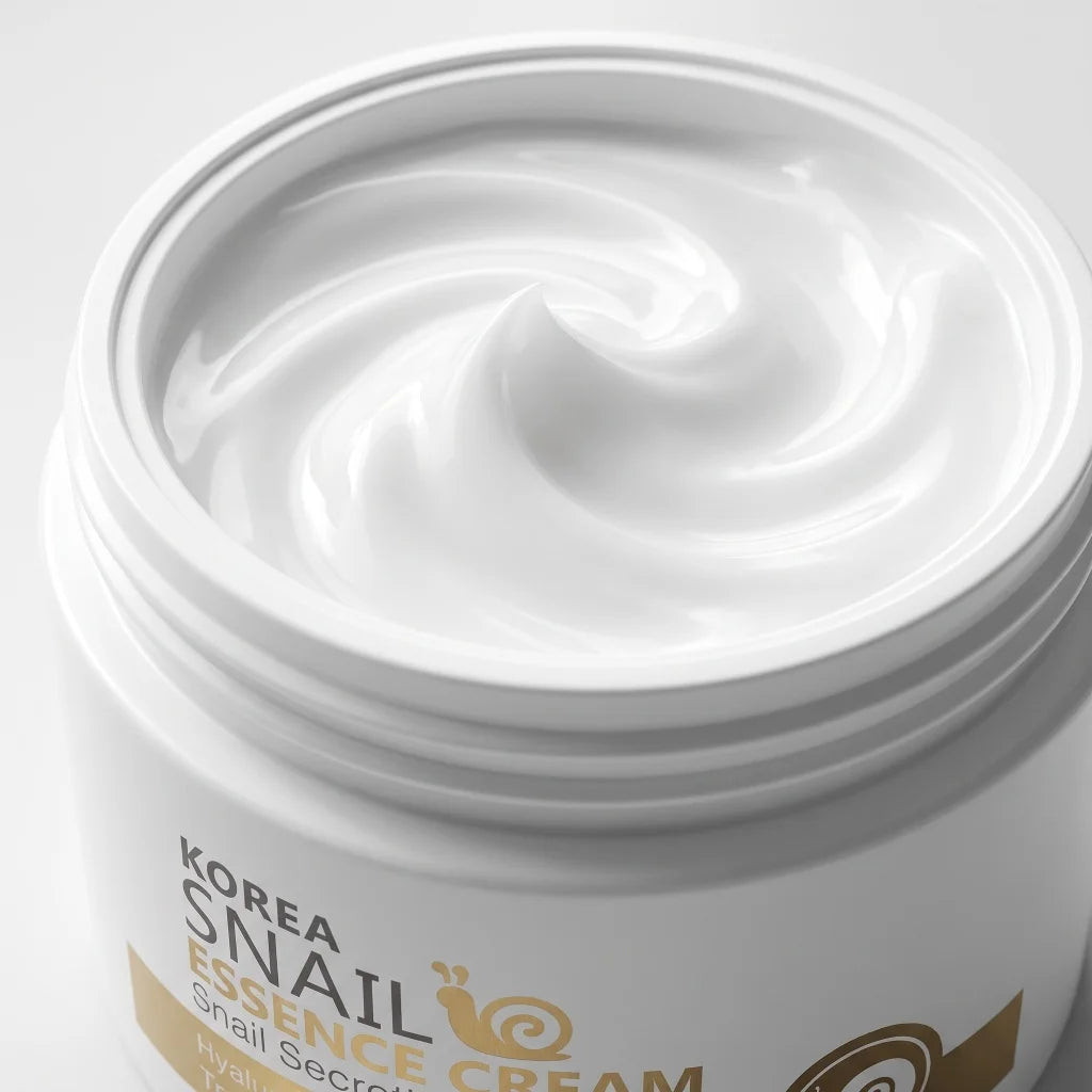 Snail essence cream with niacinamide brightening moisturizer