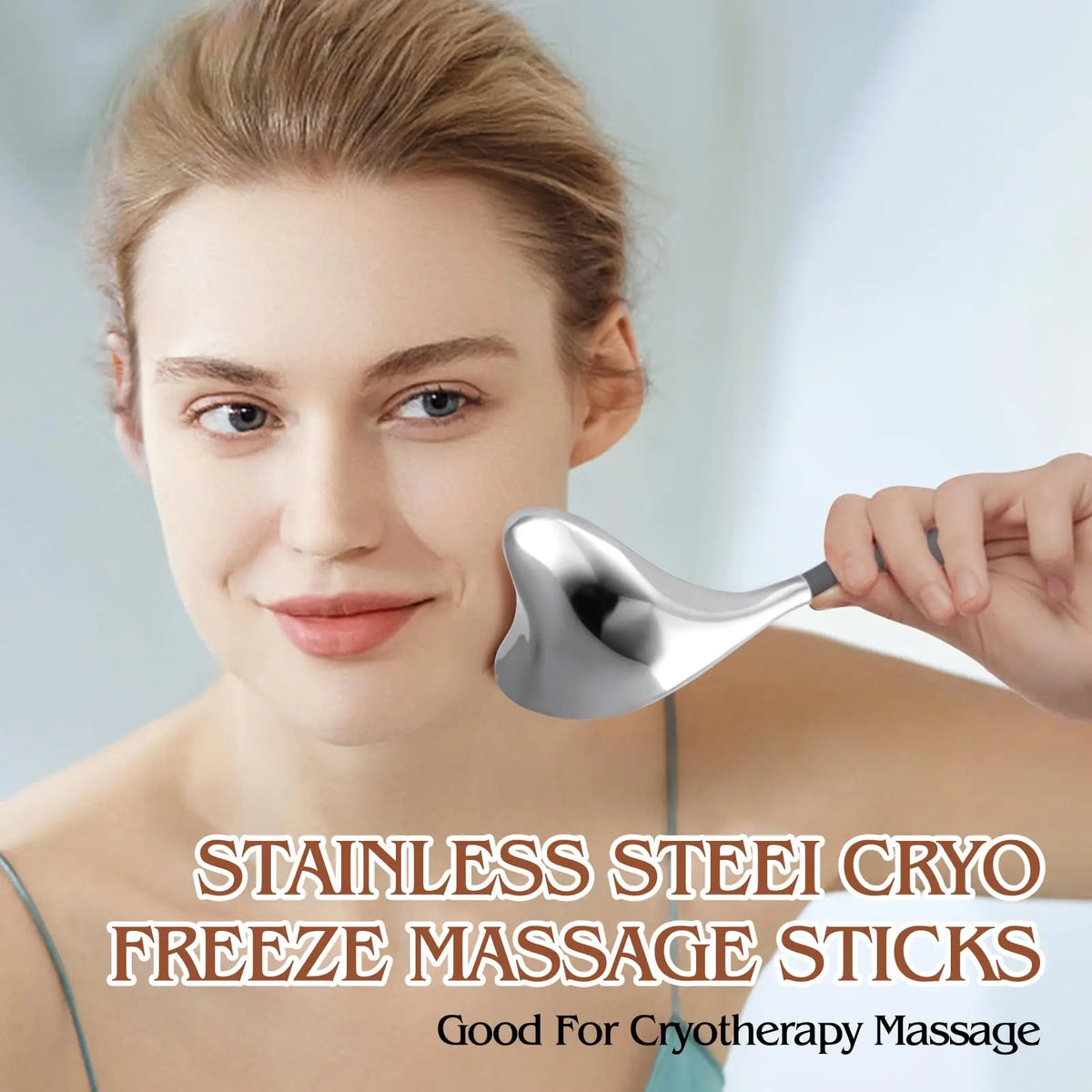 Ice globes facial skin care lifting contouring beauty tool