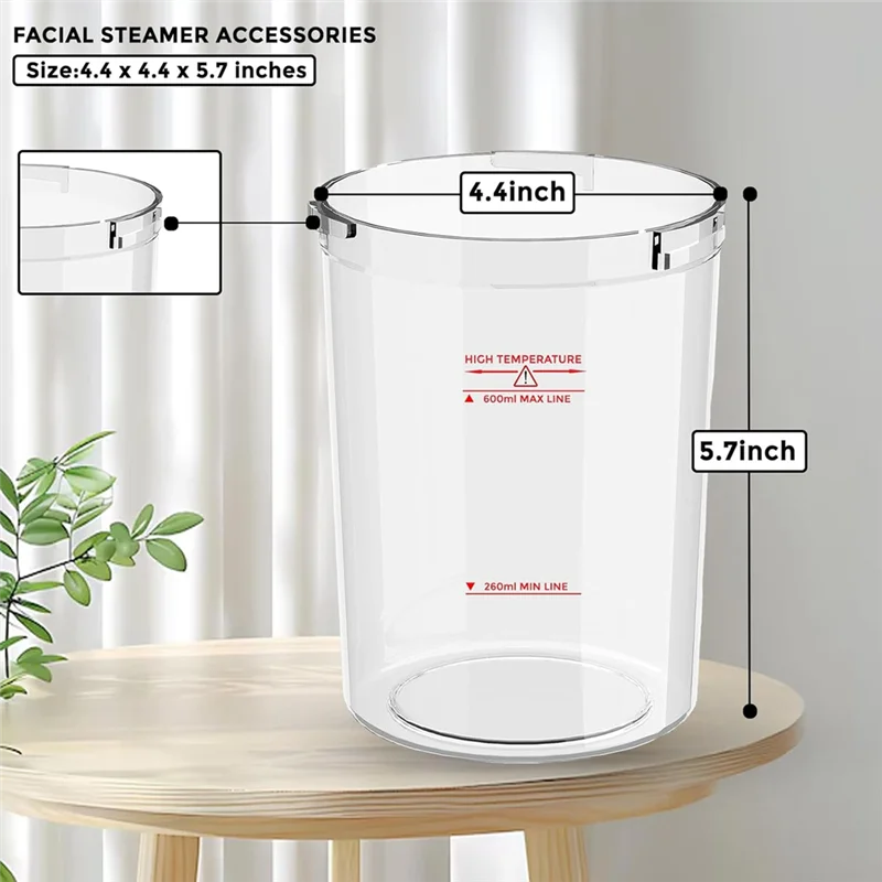 Replacement water jar for A38T facial steamer humidifier