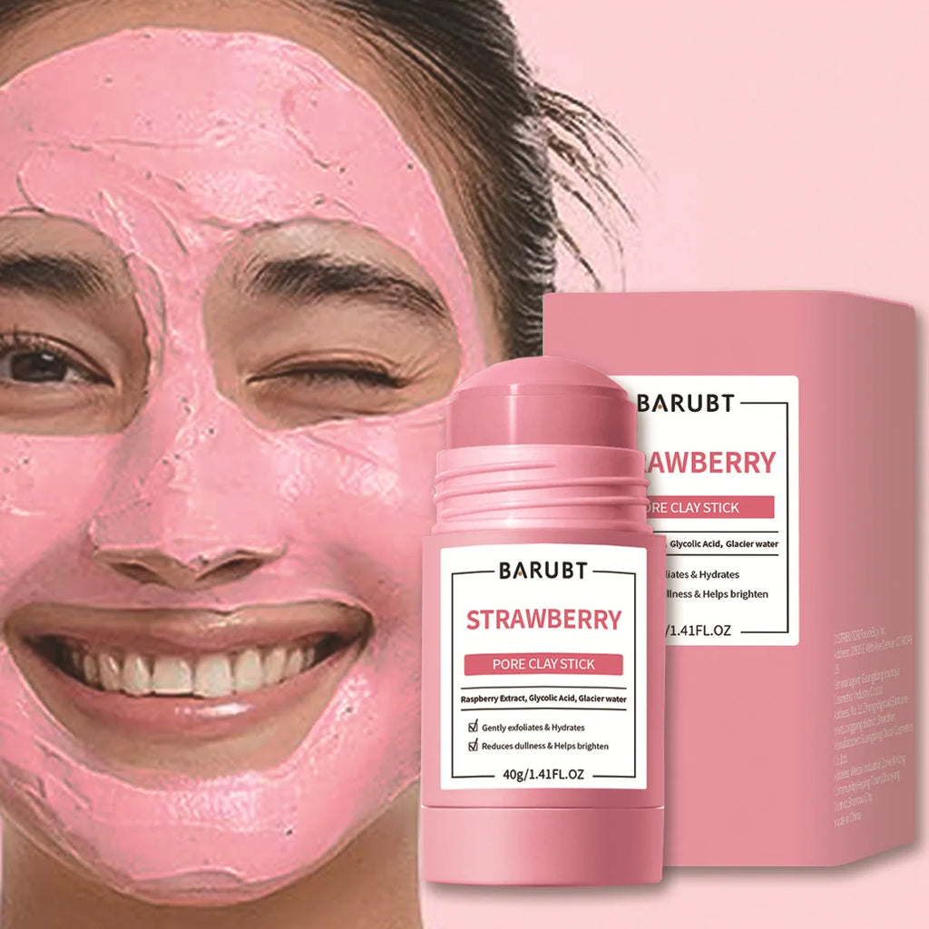 Mugwort solid face mask blackhead acne removal deep cleansing