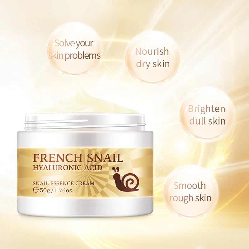 LAIKOU snail mucin face cream moisturizing anti-aging skin repair