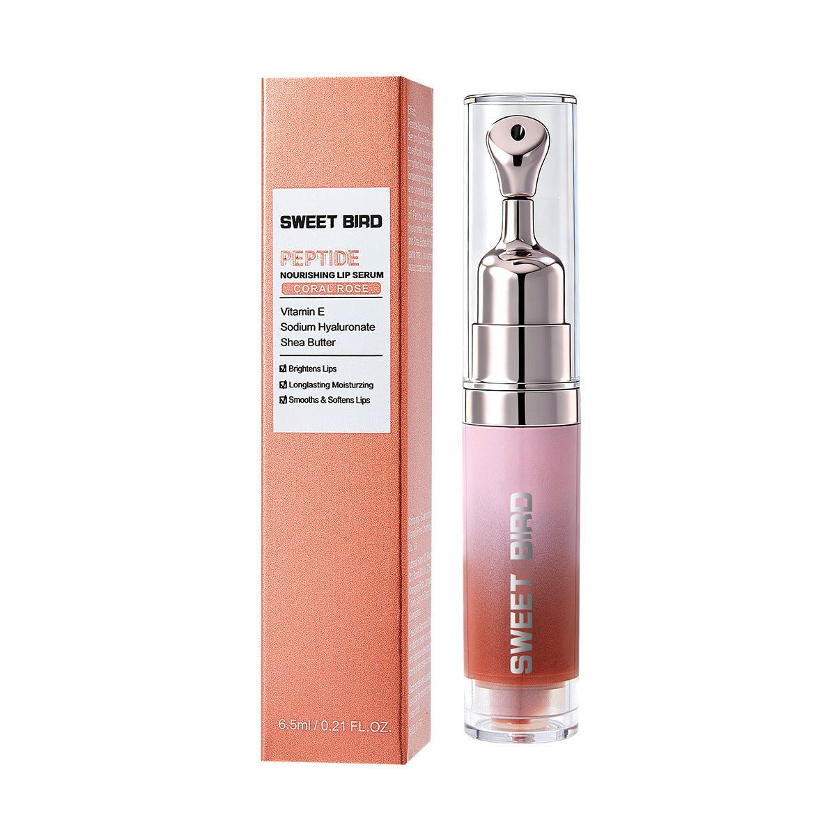 Sweet Bird Hydrating Lip Gloss with Mirror Shine