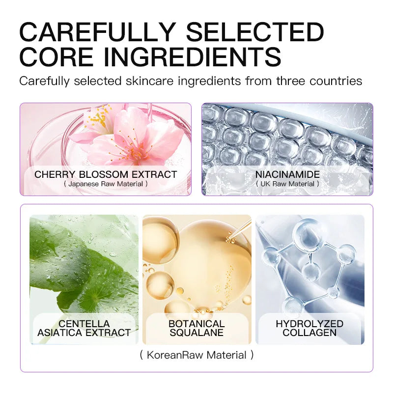Hyaluronic acid face essential oil anti-wrinkle hydrating serum