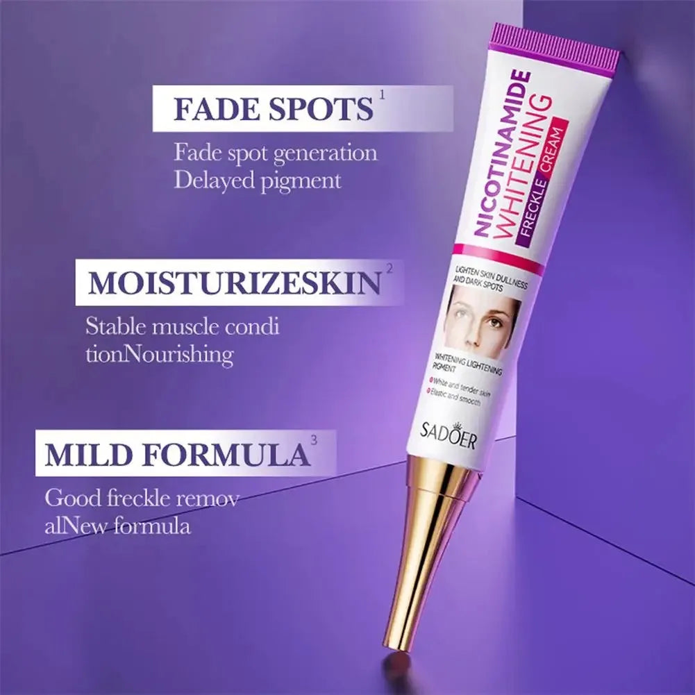 Whitening freckle removing face cream brightening dark spot serum
