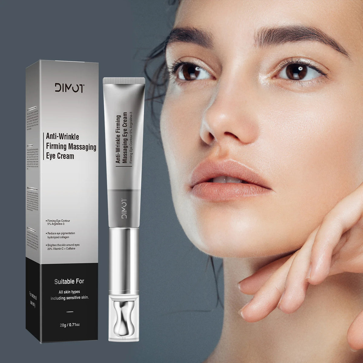 Electric massage eye cream anti-aging dark circle treatment tool