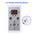 Remote control LED light therapy face mask beauty machine