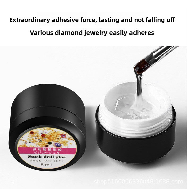 Nail Art Rhinestone Glue Transparent Adhesive
