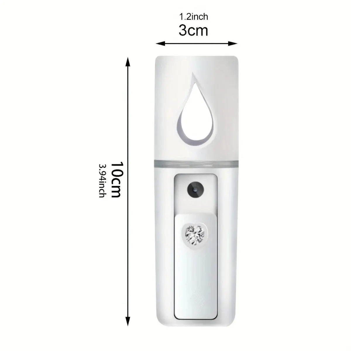 Mini face steamer air humidifier nano mist spray skin care device