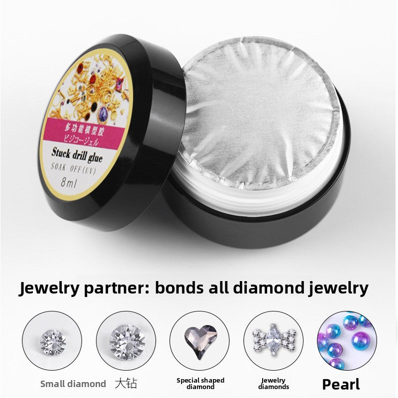 Nail Art Rhinestone Glue Transparent Adhesive