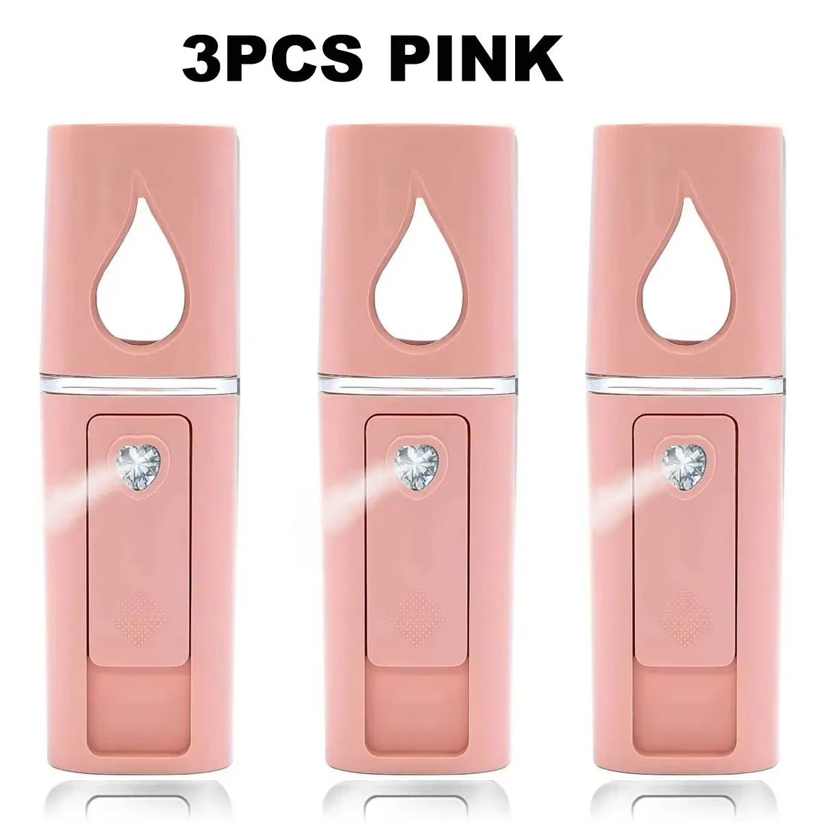 Mini face steamer air humidifier nano mist spray skin care device