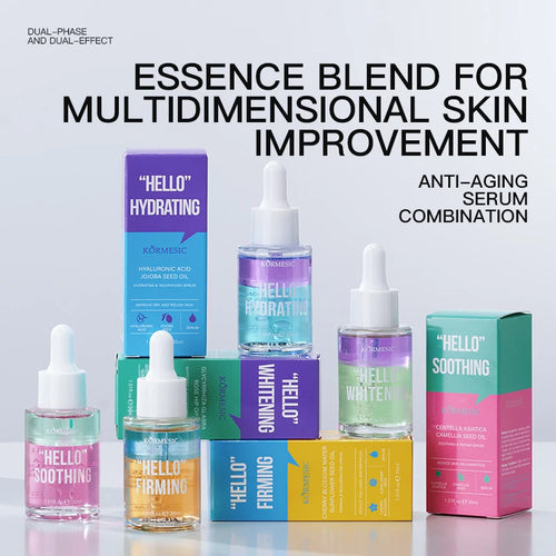 Hyaluronic acid face essential oil anti-wrinkle hydrating serum