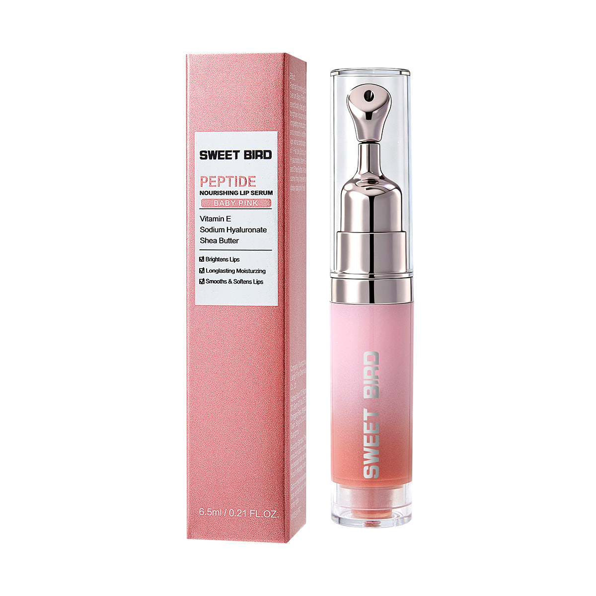 Sweet Bird Hydrating Lip Gloss with Mirror Shine