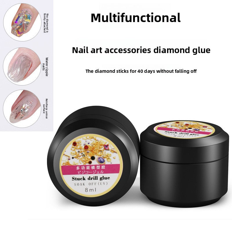 Nail Art Rhinestone Glue Transparent Adhesive